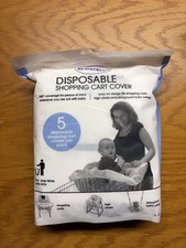 Boppy New Shopping Cart High Chair Playground  Swing Disposable Cover 5 Pieces High Chair Cover price