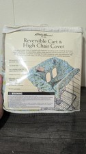 Eddie Bauer Reversible Cart & High Chair Cover, Blue/Green (MPN 52904) High Chair Cover price