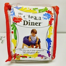 Clean Diner Restaurant Kids High Chair Cover Easy Clean Chair Cover (Denim) High Chair Cover price