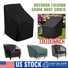 1/2/4X Patio Chair Cover UV Waterproof Outdoor Stackable High-Back Chairs Covers High Chair Cover price