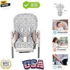 Baby High Chair Cover - Protects from Spills and Crumbs - Water Resistant for... High Chair Cover price