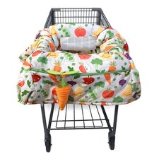 Boppy Shopping Cart and Restaurant High Chair Cover - Farmers Market, 6-48 High Chair Cover price