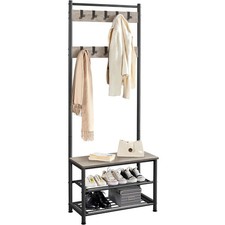 Coat Rack, Hall Tree with Shoe Bench, Entryway Shoe Storage with Coat Rack Stand Hall Tree price