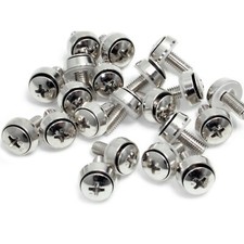 100 Pk M6 Rack Mount Screws with washers for Server Cabinet Server Accessories price