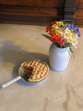 American Girl Addy Accessories -- Vase Flowers Pie and Server Server Accessories price