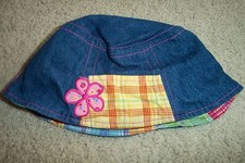 THE CHILDRENS PLACE DENIM BABY SUN HAT 36 MONTHS-4T Baby Hat price