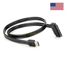 Dual Power eSATA USB 12V 5V Combo to 22Pin SATA USB Hard Disk Cable Disk Cable price