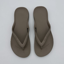 Archies Women's Beige Thong Slip-On Sandals Logo Accent US 9 EU 41-41.5 Unisex Sandals price