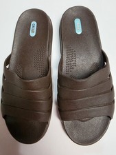 Oka-B Comfortable Unisex Brown Slide Sandals - Size XL Unisex Sandals price