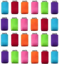 Can Cooler Sleeves Blank Poly Foam Collapsible Beverage Can & Bottle Holders Bottle Coolers price