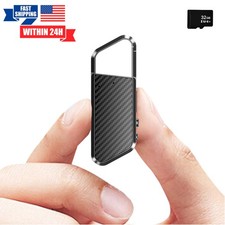 Mini Spy Hidden Audio Recorder Voice Activated Office Listening Device 128GB Su Voice Recorders price
