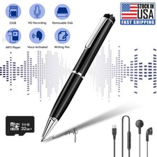32GB Spy Digital Audio Recorder Voice Activated Dictaphone Mp3 Lecture Recorder Voice Recorders price