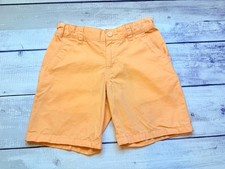 Cat & Jack Boys Size Small (6/7) Chino Shorts Sherbet Orange Summer Beach Wear Boys' Beachwear price