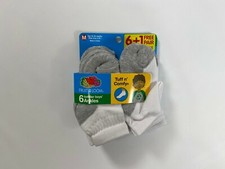 Fruit of the Loom Toddler Boys White Ankle Socks (7 Pair) NEW! Baby Socks price