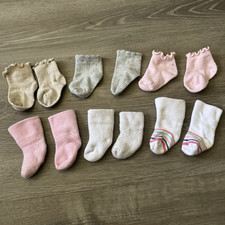0-3 Months Baby Ankle Socks 6 Pairs Multicolor Mixed Patterns Unisex Baby Socks price