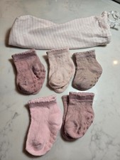 Organic Cotton 5 Pack Baby Socks w Grippers 3 month Infant Baby Socks price