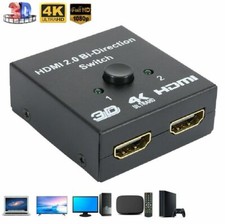 HDMI 2.0 HDTV Switch Switcher Splitter Bi-Direction Hub HDCP 2x1 1x2 In Out 4K Switches price