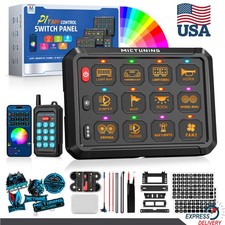 MICTUNING 12 Gang Wireless Switch Panel w/ Smart APP |Remote Control for Vehicle Switches price