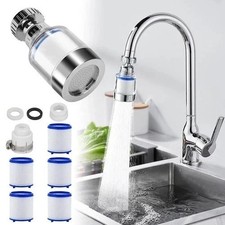 Faucet Water Filter Tap Filtration Kitchen Sink Mount Purifier System 360°Rotate Water Purifier price