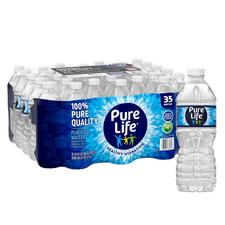 Pure Life Purified Water, 16.9 Fl Oz / 500 mL, Plastic Bottled Water (35 Pack) Water Purifier price