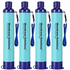 Portable Camping Hiking Emergency Life Survival Purifier Water Filter Straw Tool Water Purifier price