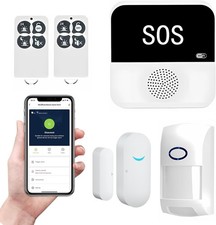 Smart Alarm Kit WiFi, Home Security Alarm System with app control, 4 Pieces Security System Sets price