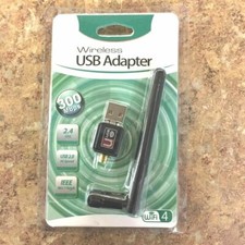 2.4Ghz 300Mbps USB Wifi Adapter High Gain Wireless Network Dongle w/Antenna Kit Wireless Adapter price