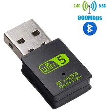 USB WiFi Bluetooth Adapter 600Mbps Dual Band 2.4/5Ghz Wireless Network Receiver Wireless Adapter price