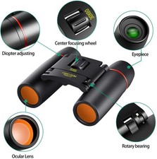 Binoculars 30x60 Zoom Outdoor Travel Compact Folding Telescope Hunting Day/Night Binoculars price