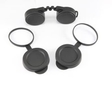 10x42 Rubber Lens Caps for Binoculars + Rainguard,Objective Optics Black Binoculars price