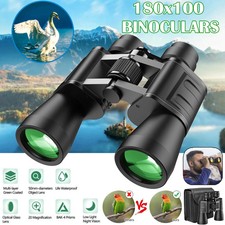 180x100 HD Military Zoom Powerful Binoculars Day/Low Night Optics Hunting & Case Binoculars price