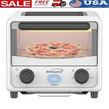 500W Mini Toaster Oven Stainless Steel Crumb Tray Timer Temperature Control New Mini / Midi Ovens price