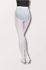 NEW Children's Body Wrappers Shimmer Footed Tights in White (C55) Baby Tights price