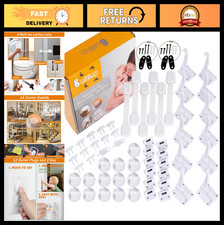 Complete Baby Proofing Kit - 60 Pack Child Safety Set with Cabinet Locks, Corner Baby Safety Set price