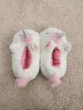 Girls Toddlers Unicorn Slippers Used But In Perfect Condition Girls' Slippers price