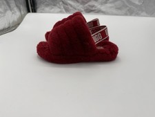 UGG KID'S FLUFF YEAH SLIDE PS SIZE 13 Gray Color Girls' Slippers price