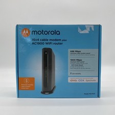 Motorola AC1900 WiFi Router & 16x4 Cable Modem MG7550 Modem price