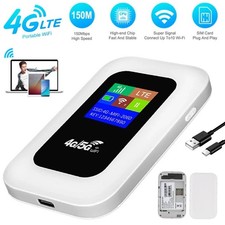 Unlocked Hotspot LTE 5G Wireless WiFi Router Mobile Broadband MIFI LCD 3000mAh Modem price