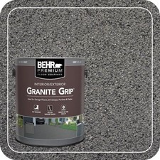 1 Gal Concrete Floor Paint Coating Gray Granite Non-Slip Garage Driveway Patio Granite Paint price