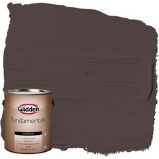 Fundamentals Exterior Paint Dark Granite / Brown Flat Fast Drying 1 Gallon New Granite Paint price