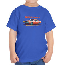 Toddler Muscle Car T-Shirt, Vintage Challenger Tee Gift for Kids Boys & Girls Baby Shirt price