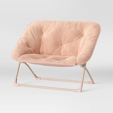 Folding Dish Kids' Loveseat - Pillowfort Loveseat price