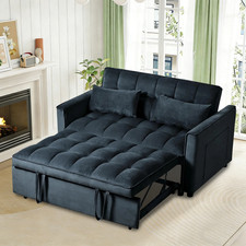 3&1 Convertible Sleeper Sofa Bed Velvet Pull Out Couch Adjustable Loveseat Futon Loveseat price