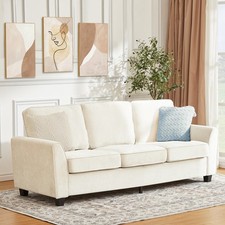 83" Oversized 3-Seater Sofa Couch Modern Deep Seat Loveseat Living Room Couches Loveseat price