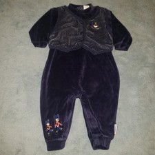 Vintage Healthtex BABY 6-9 M VELOUR HOLIDAY TWO PIECE OUTFIT NUT CRACKER VEST Baby Undershirt price