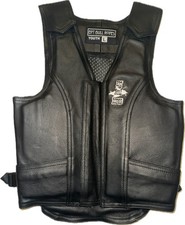 EPT Leather Bull Riding Vest - Black Leather EPT Brand - Youth Child Sizes: Smal Baby Undershirt price