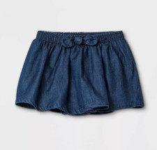 NEW Cat & Jack Baby Girls' Blue Denim Skirt Size 3-6 Months Baby Skirt price