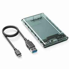 WAVLINK 2.5" SATA USB 3.0 Hard Drive Disk HDD SSD Enclosure External Laptop Case HDD Enclosures price