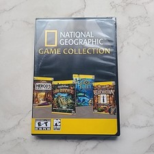 National Geographic BRAND NEW Game Collection 4 Games PC-CD Computer 2010 Computer Games price