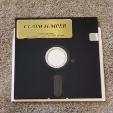 CLAIM JUMPER Atari 400 / 800 Computer Synapse Game 5.25" Disk Untested Computer Games price